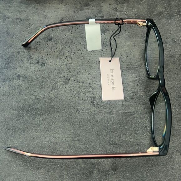 R)KATE SPADE cat eye 54mm blue light blocking reading glasses - Picture 4 of 6